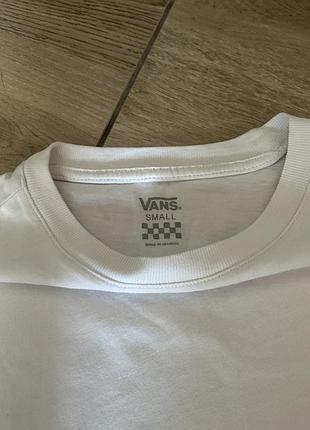 Лонгслів vans "i ❤️ vans" (розмір s) 5