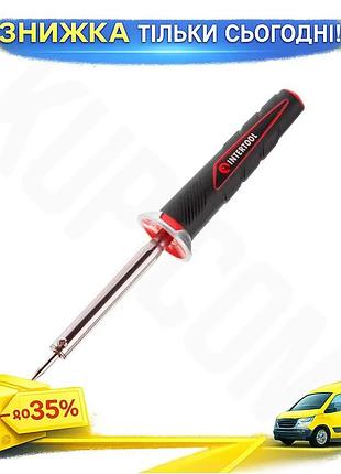 Ku паяльник контактный intertool universal fit 40 вт 750°c для пайки деталей электрический паяльник дл uni2l_k
