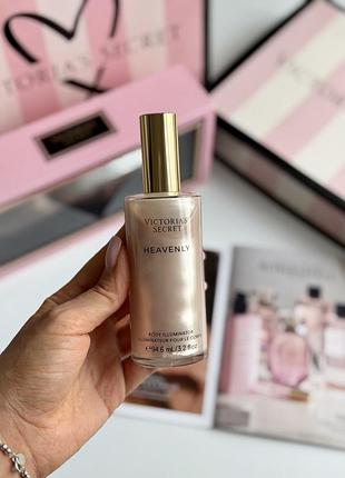 Олійка для тіла з шиммером heavenly victoria’s secret