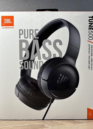 Навушники jbl tune500 t500 black