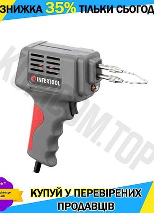 Ku паяльник импульсный intertool universal fit 100 вт для пайки и демонтажа элементов электротехники п uni2l_k