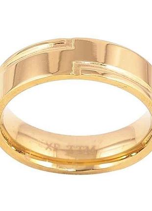Каблочка stainless steel 14к декоративный узор 6мм 10749г.16.5 тм xuping