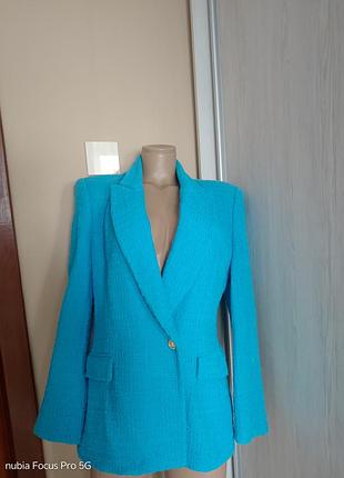 Твидовый жакет от zara 10