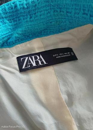 Твидовый жакет от zara 6