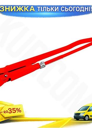 Ku ключ трубный mastertool universal fit рычажный 45° х 2 дюйма для захвата деталей сечением 0-60 мм и uni2l_k