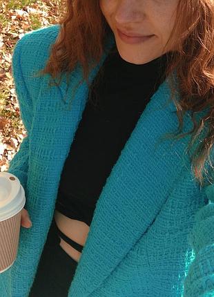 Твидовый жакет от zara 3