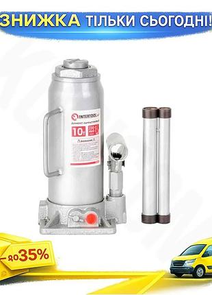 Ku гидравлический домкрат intertool universal fit 10 т 460 мм одноштоковый подъемник для автомобилей м uni2l_k