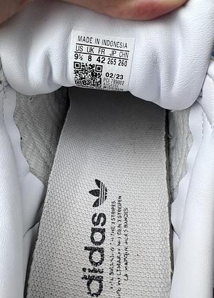 Шкіряні кросівки adidas superstar 9