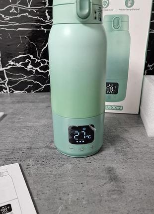 Портативный подогреватель молока и воды momcozy mw05 дорожный термоподогреватель для младенцев