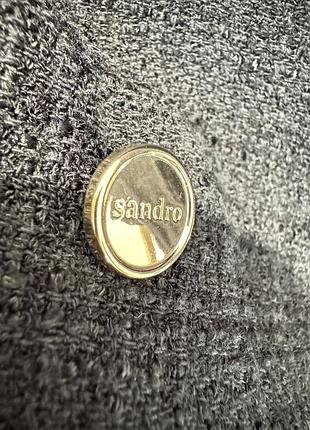 Твідова сукня-жакет sandro 5
