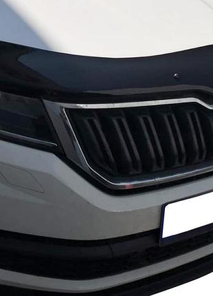 Мухобойка skoda kodiaq 2017-2024 (tan24)
