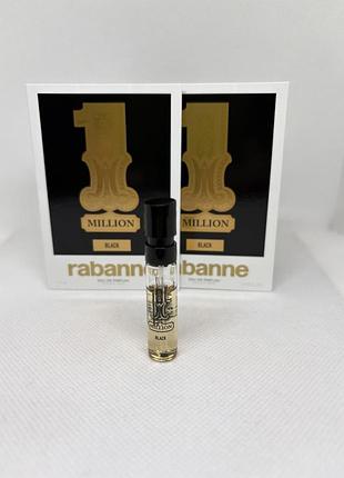 Оригинальный новинка 2026 пробник 1 million black rabanne парфюмированная вода