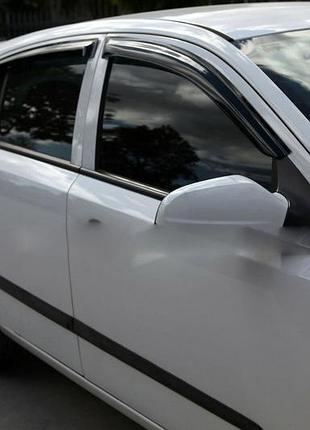 Ветровики для opel astra h 2004-2009 5d hb (hic) op20