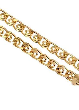 Ланцюжок позолота 18k плетіння лав довжина 45см х 7мм 046584 тм xuping