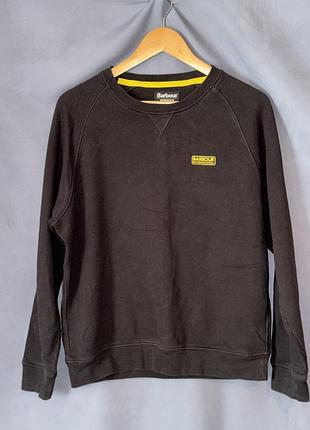 Черний свитшот  от бренда barbour international