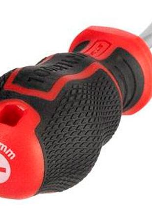 Ku отвертка intertool sl5 universal fit 38 мм storm для профессионалов с магнитным наконечником и рези uni2l_k 3