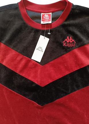 Кофта велюровая толстовка kappa (m) 5