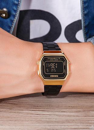 Skmei 1647gdbk gold-black 4