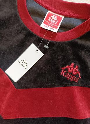 Кофта велюровая толстовка kappa (m) 7