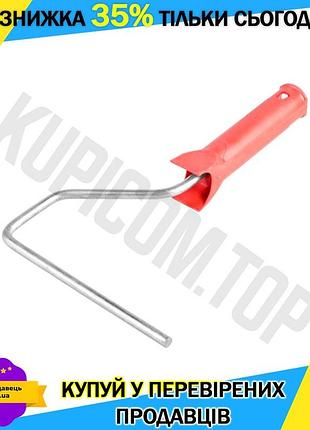 Ku ручка для валика universal fit mastertool 8х180 мм пластиковая для малярных работ держатель для вал uni2l_k