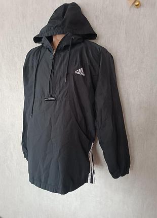 Мужской анорак adidas черный р.м 2