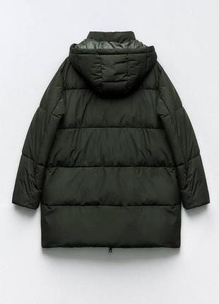 Шикарний пуховик мp zara 2