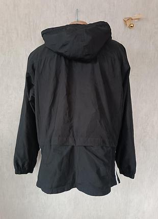 Мужской анорак adidas черный р.м 3