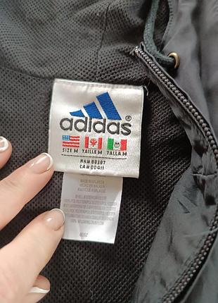 Мужской анорак adidas черный р.м 7