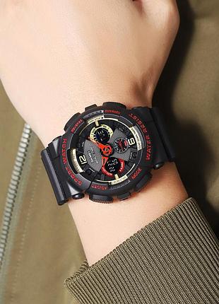 Skmei 2118bkrd black-red 4