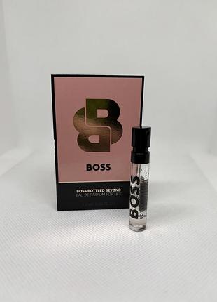 Оригинальный пробник boss bottled beyond for her hugo boss парфюмированная вода