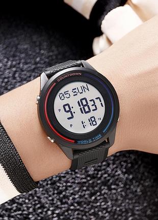 Skmei 2348bkwt black-white 4