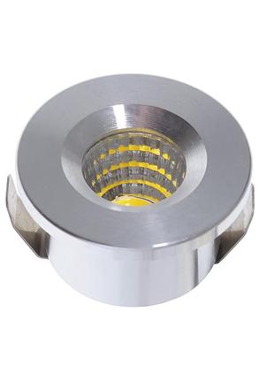 Светильник мебельный точечный led-196/3w nw ch