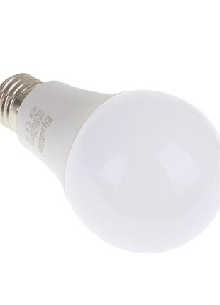 Цветная лампа с пультом led 7w+w e27 rgb r+dr a65 220v