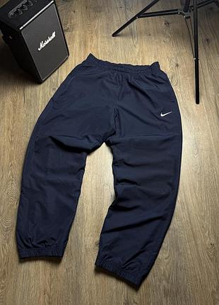 Штани nike темно-сині / розмір l