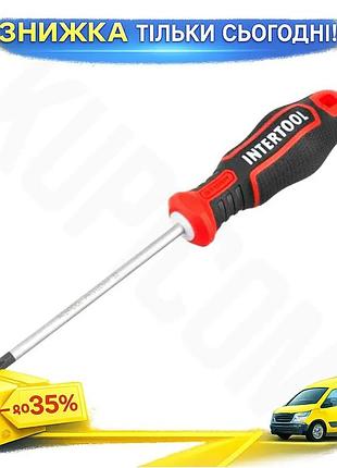 Ku отвертка intertool ph1 universal fit 100 мм storm для сто и мастерских викрутка с магнитным наконеч uni2l_k