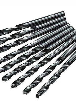 Свердло по металу р6м5 d= 3,3мм (10шт в уп) 10-1033 тм master tool
