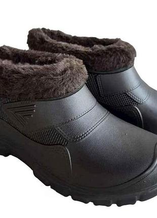 Галоши р.41-45 черный мужские арт.паас 8пар/уп тм крок