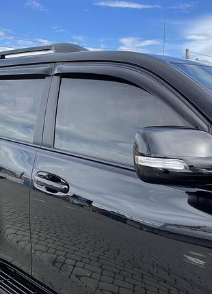 Дефлекторы окон (ветровики) toyota lc 150 prado /gx 460 2010+ (hic)