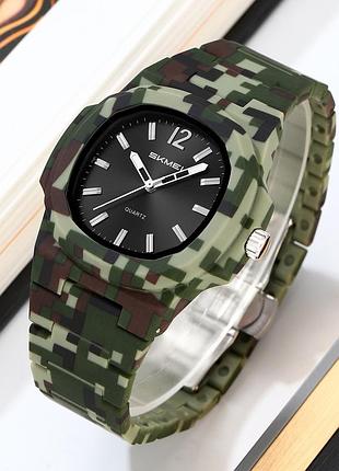 Skmei 2382cmgn camo green 4