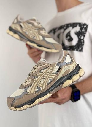 Мужские кроссовки asics gel-nyc#x oyster grey