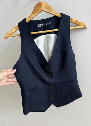 Жилет жіночий приталений zara
