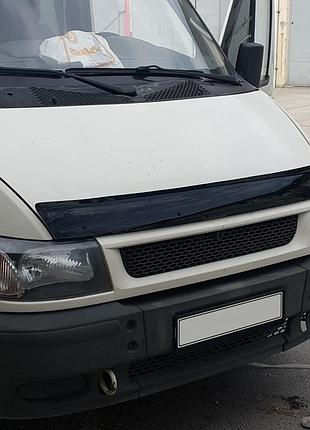Дефлектор капота (мухобойка) для ford transit 2000-2006 (tan24)