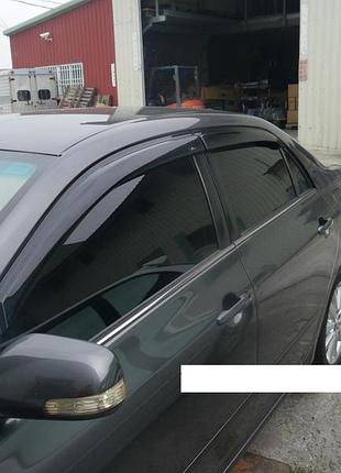 Ветровики для toyota corolla 2007-2013 (hic) t54-ij