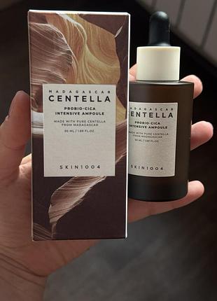 Відновлювальна ампульна сироватка з пробіотиками skin1004 probio-cica intensive ampoule, 50ml