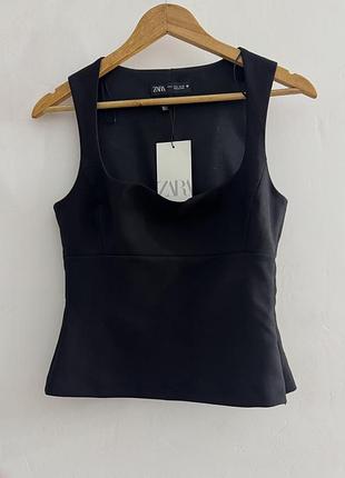 Топ приталений zara новий з біркою