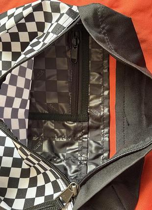 Vans wm realm backpack в расцветке paprika/checkerboard 8
