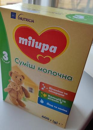 Смесь молочная милупа 3 от 12 месяцев