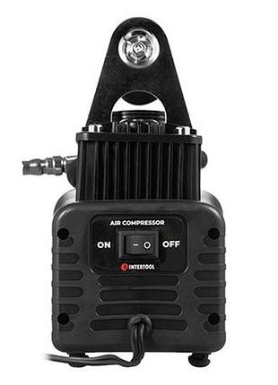 Ku автомобильный компрессор intertool universal fit двухцилиндровый 10 бар 85 л/мин для накачки шин и uni2l_k 10