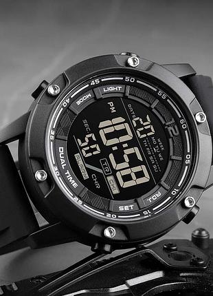 Skmei 1762bk all black 4
