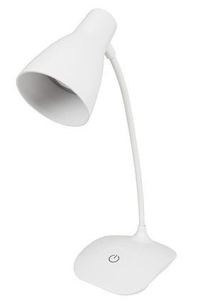 Настільна лампа led з usb 5w white (sl-126)